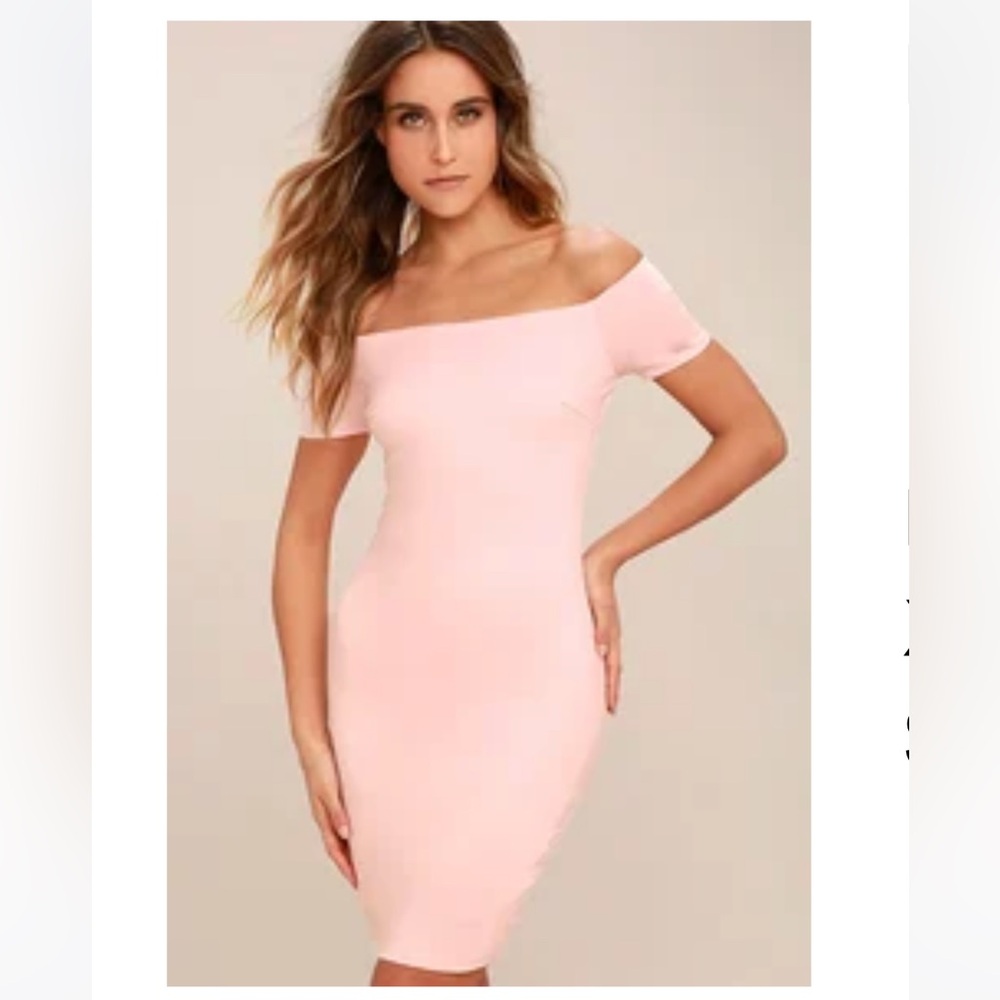 Lulus Blush Pink Dress